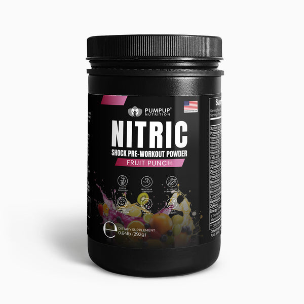 Nitric Shock Pre-Workout Powder (Fruit Punch)