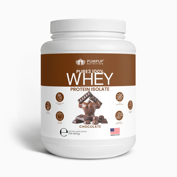 Pure3 100% Whey Protein Isolate (Chocolate)